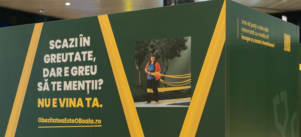 Caravana medicala „Obezitatea este o boala” aduce evaluari gratuite in Iulius Town Timisoara