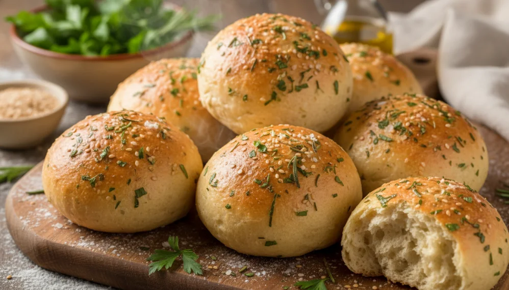 Chifle cu ierburi aromatice 