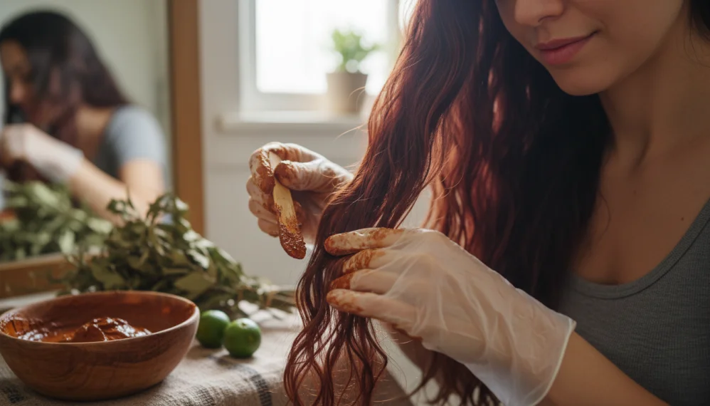 Henna pentru nuantare naturala