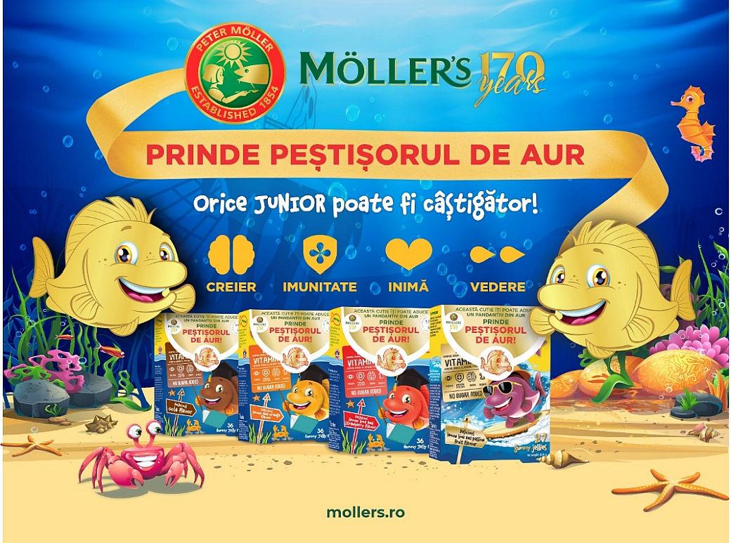 Pestisorul de Aur – campania aniversara prin care Möller’s celebreaza 170 de ani