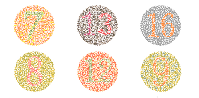 Discromatopsia: lipsa de perceptie a culorilor