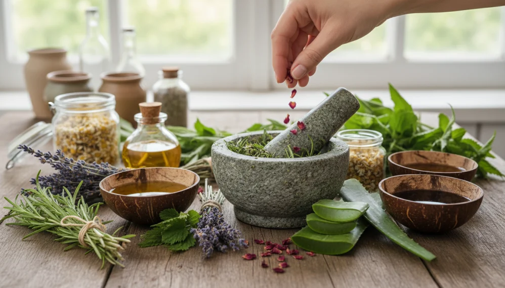 Plante medicinale pentru ingrijirea parului