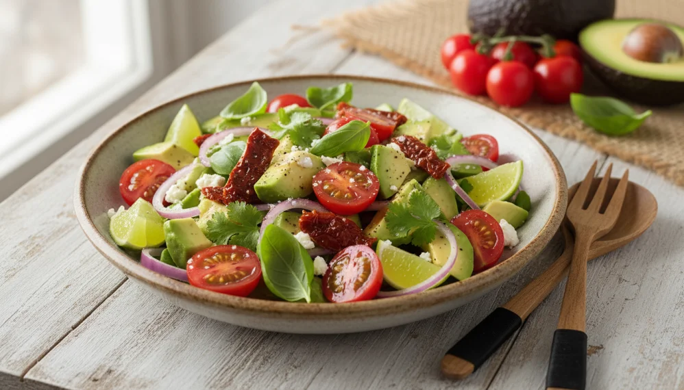 Salata de avocado si rosii