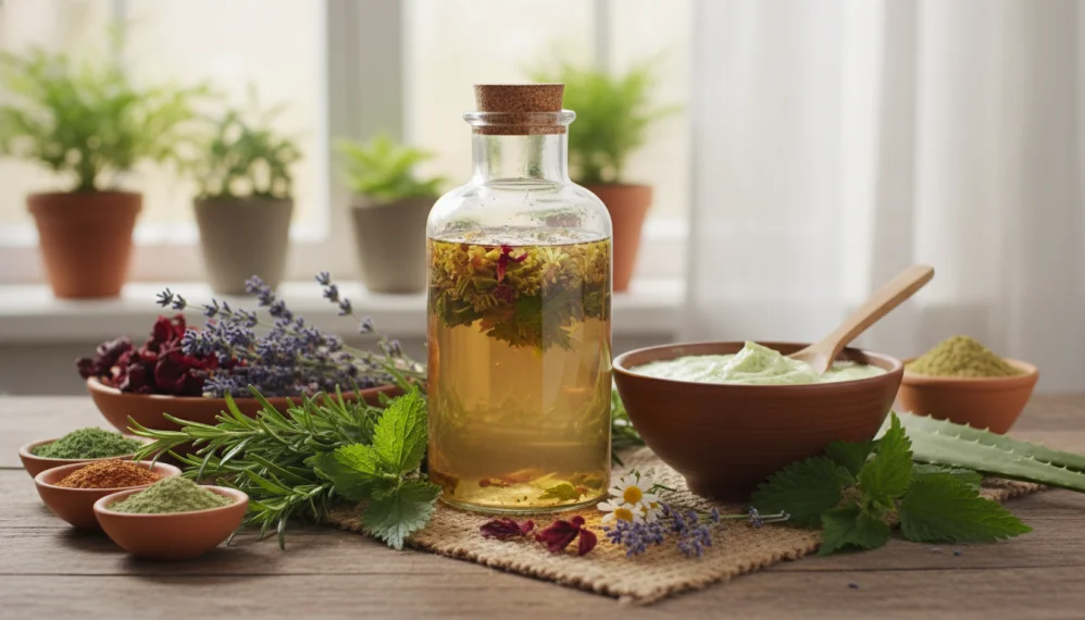 Sampon pe baza de plante