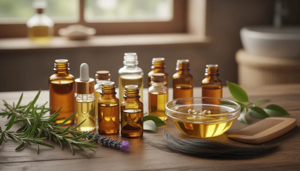 Uleiuri esentiale impotriva matretii si caderii parului