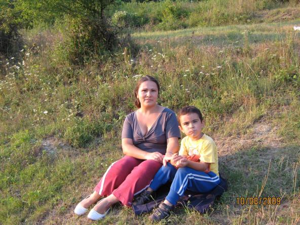 Eu si baietelul meu Alex