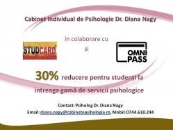 Reducere 25% studenti