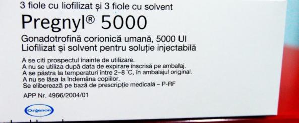 pregnyl 5000 ui